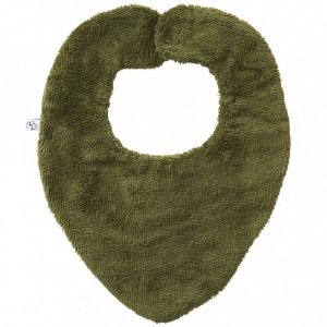 Bavoir bandana réversible fougère Bb&co