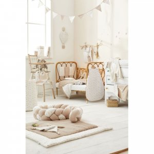 Lot de 2 bavoirs gaze de coton Bb&co