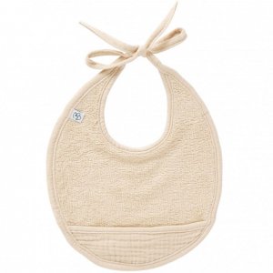 Bavoir naissance éponge biscuit Bb&co