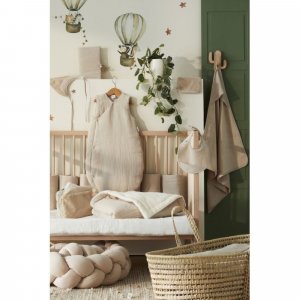 Bavoir naissance éponge biscuit Bb&co