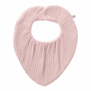 Bavoir-bandana réversible pétale Bb&co