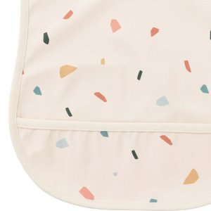 Bavoir imperméable terrazzo Bb&co