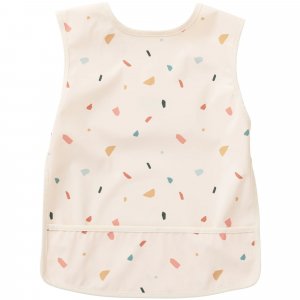 Bavoir intégral en tissu imperméable souple terrazzo (6-24m) Bb&co