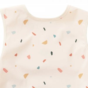 Bavoir intégral en tissu imperméable souple terrazzo (6-24m) Bb&co