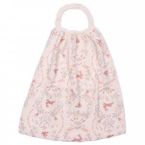 Serviette élastiquée gaze jardin enchanté Bb&co