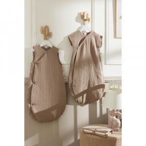 Gigoteuse d’été forme kimono double gaze mocha Bb&co