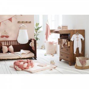 Gigoteuse bi-matière hiver 0-6 mois blooming day Bb&co