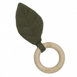 Anneau de dentition feuille fougère Bb&co