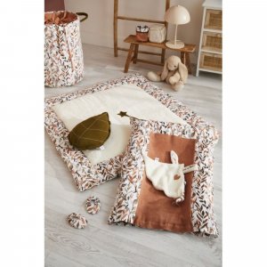 Coussin feuille caramel forest Bb&co