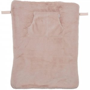 Couverture nomade fausse fourrure angora - pétale Bb&co