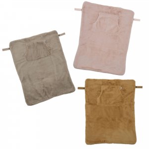 Couverture nomade fausse fourrure angora - pétale Bb&co