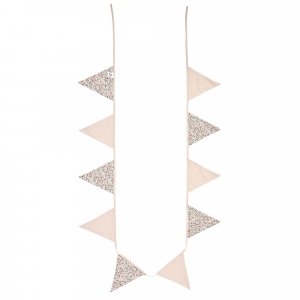 Guirlande fanion liberty / beige - afternoon tea Bb&co