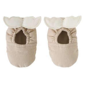 Chaussons avec ailes d'ange 0-6 mois biscuit Bb&co