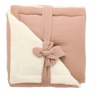 Couverture peluche gaze & microfibre - mix&match Bb&co