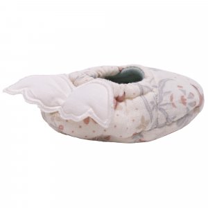 Chaussons ailes d'ange 0-6 mois imprimé jardin enchanté Bb&co