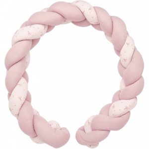 Tour de parc tressé ouatiné lovely blossom Bb&co