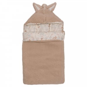 Nid d’ange sherpa doublé imprimé jardin enchanté Bb&co