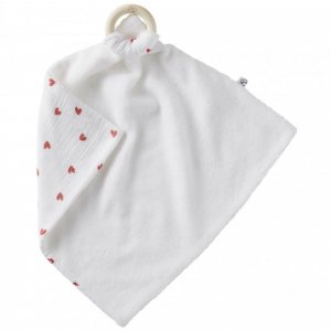 Doudou anneau de dentition cœur Bb&co