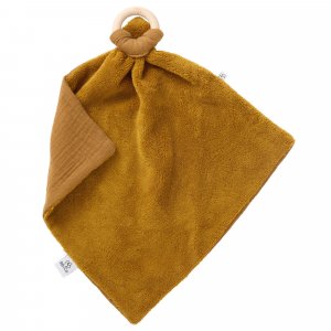 Doudou anneau de dentition havane Bb&co