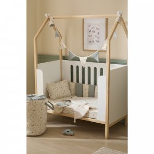 Grand panier de rangement - jardin enchanté Bb&co