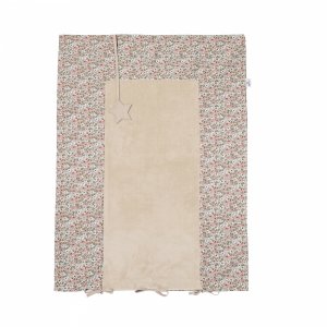 Housse de matelas à langer 60 x 80 cm - liberty / beige - afternoon tea Bb&co