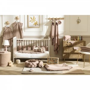 Housse de matelas à langer 60 x 80 cm - mocha Bb&co