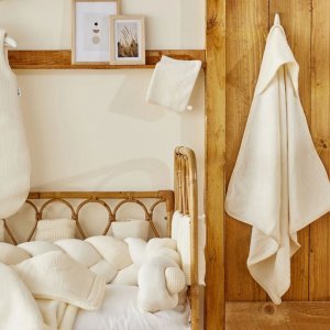 Cape de bain + gant de toilette Bb&co