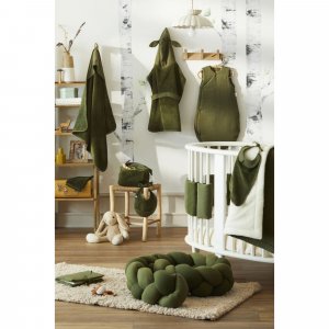 Cape de bain + gant de toilette Bb&co