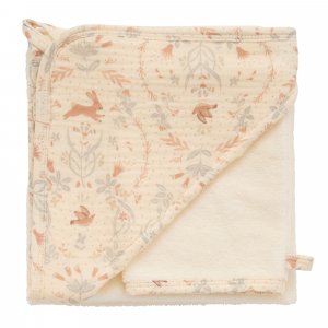 Cape de bain bambou avec gant - jardin enchanté Bb&co