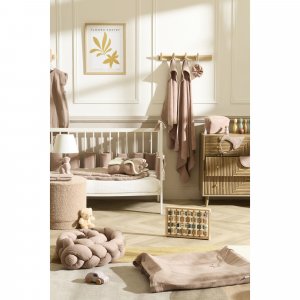 Cape de bain avec gant - bambou & gaze - mix&match Bb&co