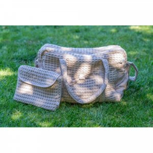 Pochette imperméable coton gaufrée Bb&co