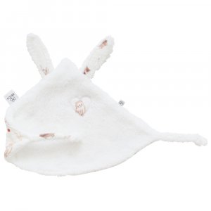 Doudou lapin petit coeur fausse fourrure angora cosy forest Bb&co