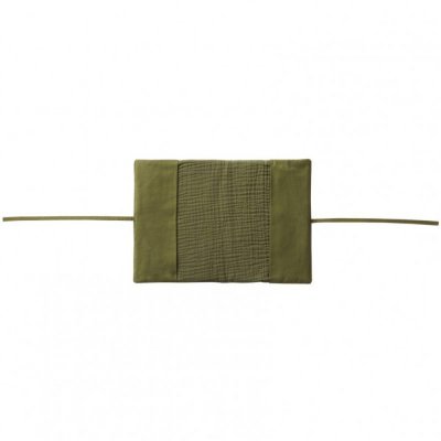 Protège carnet de santé gaze de coton fougère