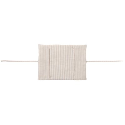 Protège carnet de santé soft stripes galet