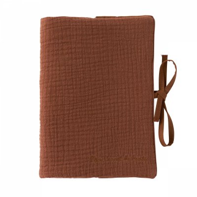 Protège carnet de santé toffee