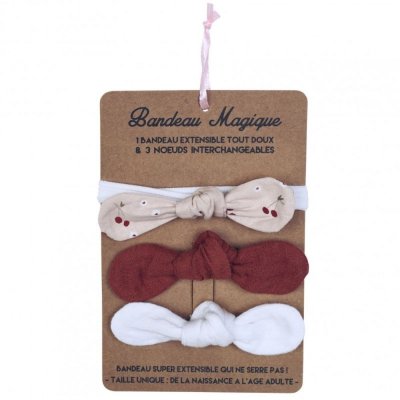 Bandeau bébé printanier