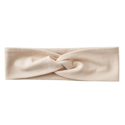 Bandeau large turban - nude