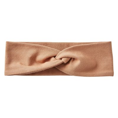 Bandeau large turban - cassonade
