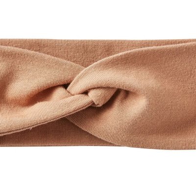 Bandeau large turban - cassonade