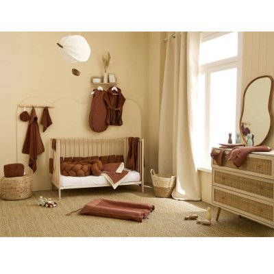 Couverture polaire doublée toffee