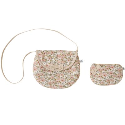 Sac bandoulière + porte-monnaie - imprimé liberty