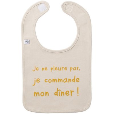 Bavoir bébé - sable