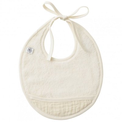 Bavoir naissance éponge mousse de lait