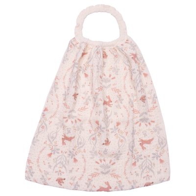 Serviette élastiquée gaze jardin enchanté