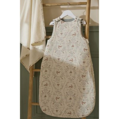 Gigoteuse ouatinée jardin enchanté 0-6 mois