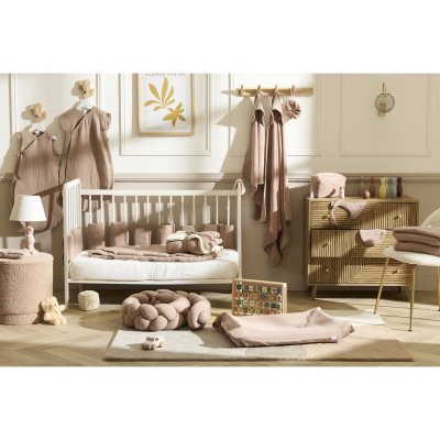 Gigoteuse d'été kimono double gaze 18-36 mois mocha