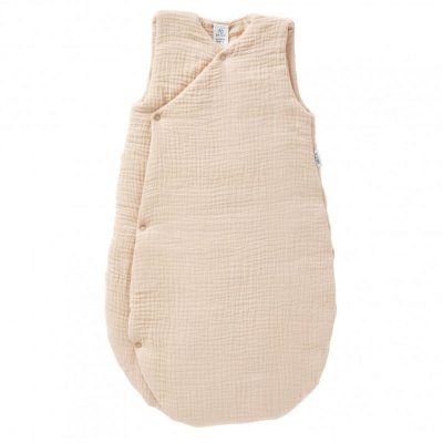 Gigoteuse kimono gaze de coton hiver 0-6 mois biscuit