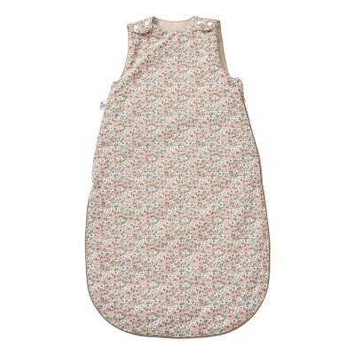 Gigoteuse coton liberty beige / rose afternoon tea 0-6 mois