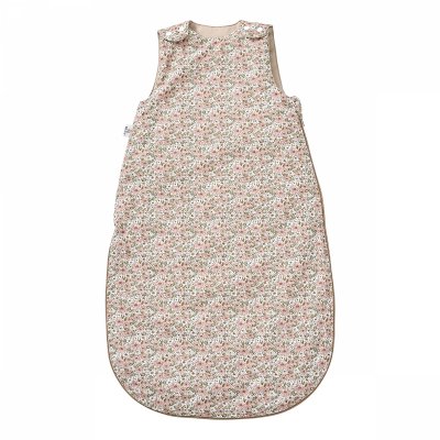 Gigoteuse coton liberty beige / rose afternoon tea 6-18 mois