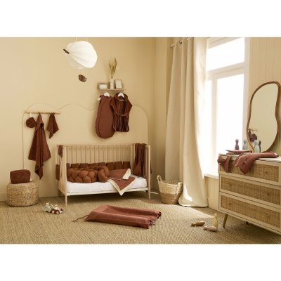 Gigoteuse forme kimono ouatinée gaze toffee 6-18 mois